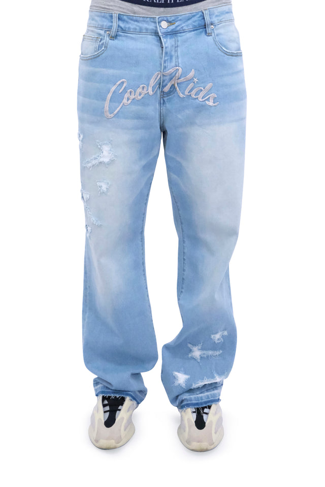 Distressed Stardust Jeans