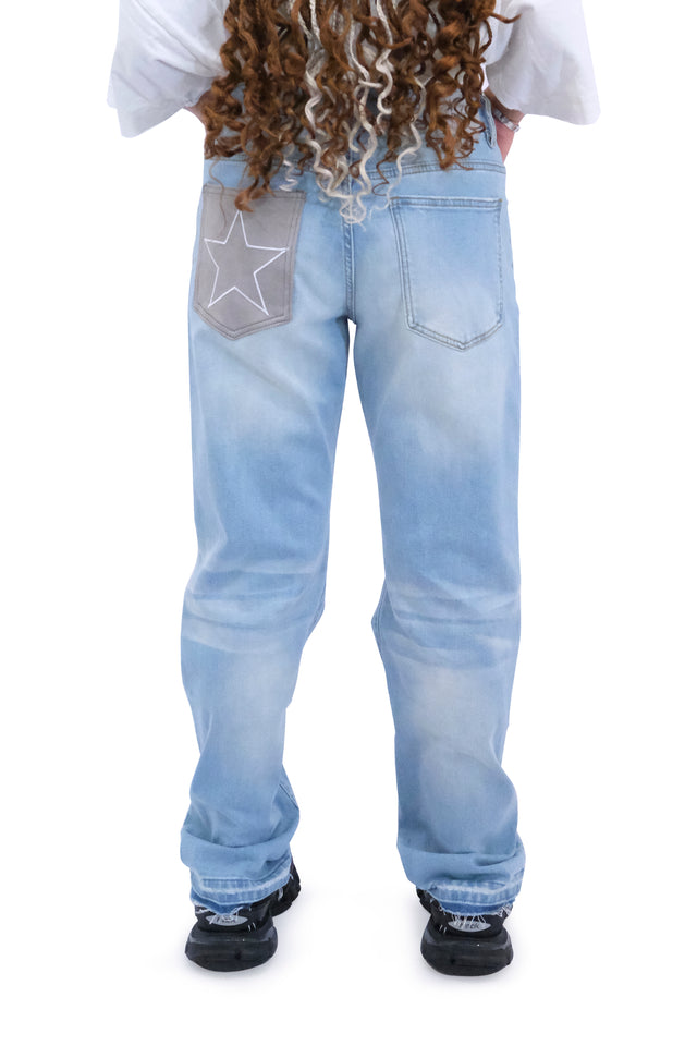 Distressed Stardust Jeans